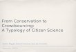 From Conservation to Crowdsourcing: A Typology of Citizen Science