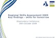 West Midlands Regional Skills Assessment 2009: Key findings - skills for tomorrow