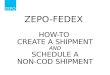 FedEx – How to Create a Non-COD Shipment