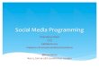 Java Tech & Tools | Social Media in Programming in Java | Khanderao Kand