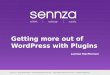 Getting More Out of WordPress with Plugins