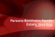 Parsons Bentheim Family Estate Wedding