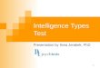 Intelligence Types Test