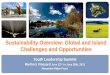 Alex Frost: Sustainability Overview: Global and Island Challenges and Opportunities