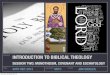 Session 2:  Introduction to Biblical Theology