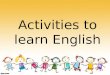 Power Point to learn English