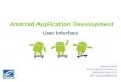 Android User Interface Tutorial: DatePicker, TimePicker & Spinner