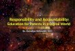 Responsibility and accountability