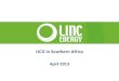 Linc Energy ltd – UCG in Southern Africa