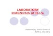 Laboratory diagnosis of HIV