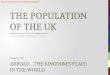 The Population of the UK, Chapter 10