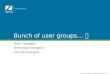 Slides from LAX & DEN usergroup meetings