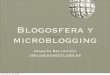 Blogs y Microblogging