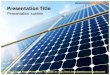 Solar Panel Powerpoint Template - templatesforpowerpoint.com