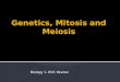 #1 castro mitosis meiosis and genetics