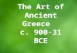 Ancient Greek Art History Updated