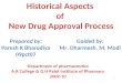 History of Drug Aproval