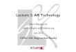 COSC 426 Lect 2. - AR Technology