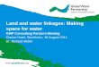 Land and water linkages - Workshop 3 - CP meeting Day 1