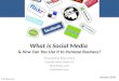 Intro To Social Media for Retail Establishments