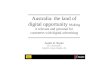 iStrategy Melbourne - Australia, the Land of Digital Opportunity - Austin Bryan, Singtel/Optus