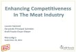 Melhorando a competitividade na indústria da carne