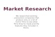 Coursework Market Research