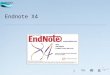 Endnote X4 & ResearcherID