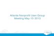 Salesforce Michele McMahon slides - ASNUG - May 15, 2013 Meeting