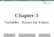 Python Programming - Chapter 3