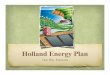 Presentation outlining City of Holland Energy Plan