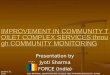 Improvement in Community Toilet Complex Services through community monitoring
