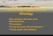 How to conduct Islamic organizational meetings?