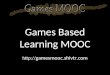 Fall Games MOOC Week 5
