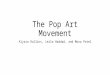 The pop art movement