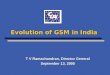 Evolution of GSM in India- smart card expo.ppt