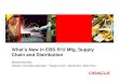 What's New in EBS R12 Mfg, Supply Chain and Distribution