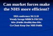 Market Forces in NHS
