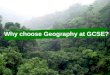 Why Choose Gcse Geography?