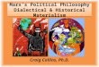 Dialectical Materialism: An Introduction to Marx's Political Philosophy