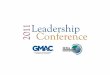 Leadership Development in EMBA Programs - GMAC Leadership Conference, January 2011