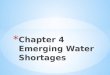 Plan B 3.0 Audio Book Chapter 4 Emerging Water Shortages