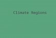 climate regions