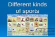 Обучающая презентация "Виды спорта"