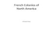 French Colonies of North America