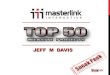 Jeff M Davis - TOP 50 WEBSITE PROJECTS - Interactive Marketing at Masterlink