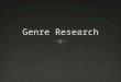 Genre research