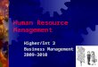 HBM Human Resources CMD SM