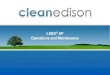 CleanEdison LEED EBOM Overview