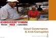 Good Governance and Anti Corruption